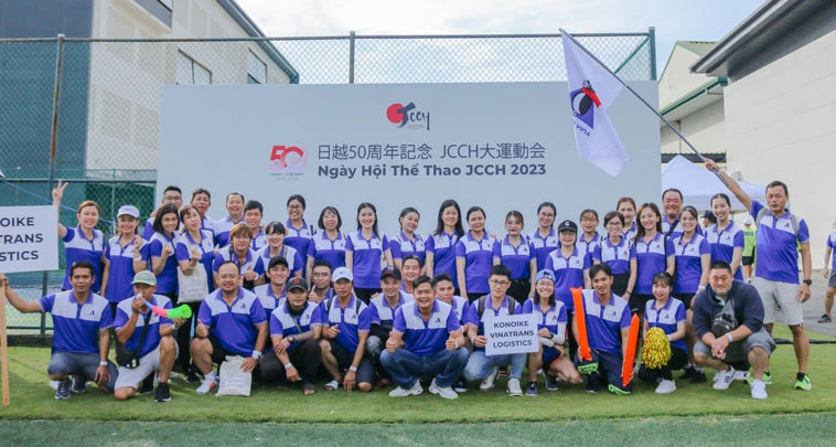 konoike vina hang hai tham gia ngay hoi the thao jcch 2023