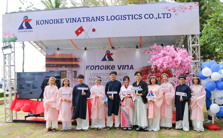 konoike vina tham gia ngay hoi van hoa viet nhat tai tinh ba ria vung tau